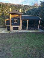 Kippenhok hooiberg douglas/zwart, Ophalen, Zo goed als nieuw, Kippenhok of Kippenren