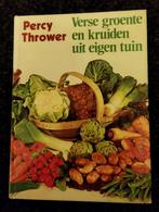 Teab. Percy Thrower Verse groenten en kruiden uit eigen tuin, Boeken, Wonen en Tuinieren, Ophalen of Verzenden, Gelezen, Tuinieren en Tuinplanten