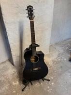 Fender CD-60CE - semi-akoestisch/zwart met tas en standaard, Muziek en Instrumenten, Ophalen, Zo goed als nieuw, Western- of Steelstringgitaar