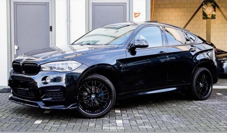 BMW X6 Xdrive30d 258pk Aut. 2015 Zwart, Auto's, BMW, Particulier, X6, 360° camera, 4x4, ABS, Achteruitrijcamera, Adaptieve lichten