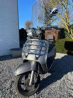 25 km/u Scooter (Snorscooter) + 100% nieuwe mand + regenhoes, Ophalen, Gebruikt, SYM, Benzine
