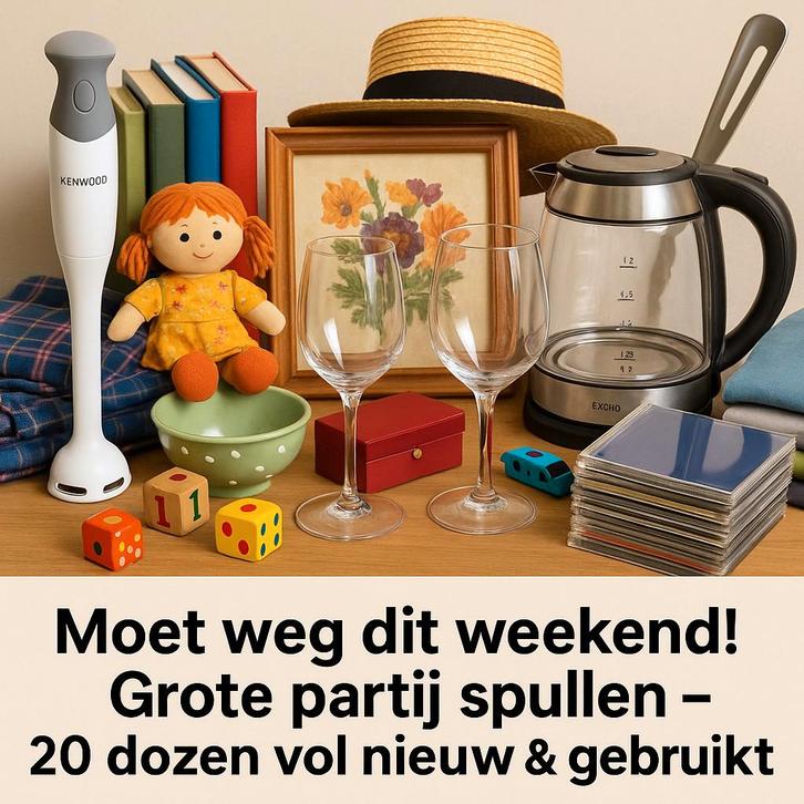 **Ruilen** Grote partij rommelmarktspullen, Diversen, Rommelmarktspullen, Ophalen