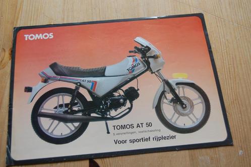Tomos AT50, Fietsen en Brommers, Handleidingen en Instructieboekjes, Ophalen of Verzenden