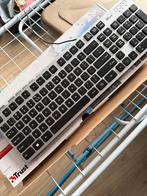 Trust ISLA Toetsenbord - Nieuwstaat, Computers en Software, Toetsenborden, Multimediatoetsen, Ophalen of Verzenden, Zo goed als nieuw