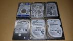 Goedwerkende Hardschijven 6x500gb 2,5 inch, geformateerd., Computers en Software, Harde schijven, Intern, 500gb, Ophalen of Verzenden