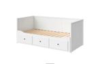 Ikea Hemnes bed bank uitschuifbaar, Huis en Inrichting, Slaapkamer | Bedden, Gebruikt, Ophalen