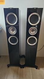 KEF R700 luidsprekers pianolak zwart (set van 2), Audio, Tv en Foto, Luidsprekers, Zo goed als nieuw, 120 watt of meer, Front, Rear of Stereo speakers