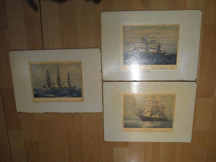 SCHEEPS FOTO.S CLASSIC OUD, Verzamelen, Scheepvaart, Gebruikt, Kaart, Foto of Prent, Motorboot of Zeilboot, Ophalen of Verzenden