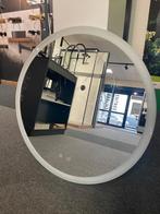 Ronde spiegel 80 cm met verlichting en verwarming, Ophalen, Rond, Nieuw, 75 tot 100 cm