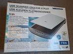 USB Kleuren Fladbedscanner van Medion Scanner, Computers en Software, Scanners, Ophalen of Verzenden, Nieuw, Flatbedscanner, Medion