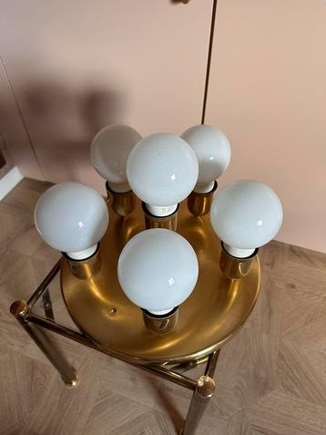 Plafonnière lamp mid century beschikbaar voor biedingen
