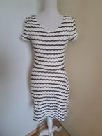Wit/grijs jurk Taifun, Kleding | Dames, Maat 38/40 (M), Wit, Nieuw, Ophalen of Verzenden