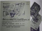 gezocht oud reclame folder harms ten harmsen tabak 1930 1940, Boeken, Catalogussen en Folders, Folder, Gelezen, Ophalen of Verzenden