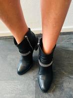 SAINT LAURENT super boots biker enkellaarsjes zwart leer 39, Zwart, Lage of Enkellaarzen, Saint Laurent, Ophalen of Verzenden