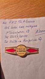 Sigarenbanden AMSTERDAM, Verzamelen, Ophalen, Zo goed als nieuw, Sigarenbandjes