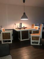 Eettafel incl stoelen,vitrinekast en tv meubel, Huis en Inrichting, Complete inboedels, Ophalen