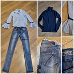 Mooie set van retour, jeans blouse en coll trui 146 - 152, Ophalen of Verzenden, Zo goed als nieuw, Maat 146