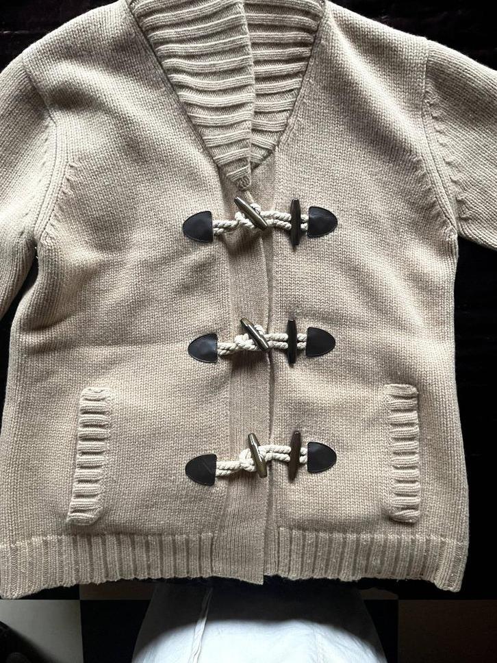 Scapa wollen/cashmere houtje touwtje Vest, camel,maat L, Kleding | Heren, Truien en Vesten, Zo goed als nieuw, Maat 52/54 (L)