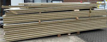 Sandwichpanelen- wandpanelen brandwerend steenwol 80 mm

 beschikbaar voor biedingen