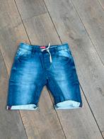 Jog jeans short van vingino blauw  mt 164, Jongen, Ophalen of Verzenden, Broek, Zo goed als nieuw