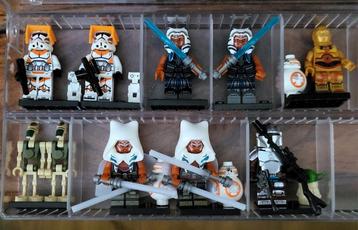 Star Wars figuren Lego ? Blocks? Clone Trooper Mandalorian  beschikbaar voor biedingen
