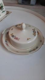 Rosenthal botervloot met bloemmotief, Ophalen of Verzenden