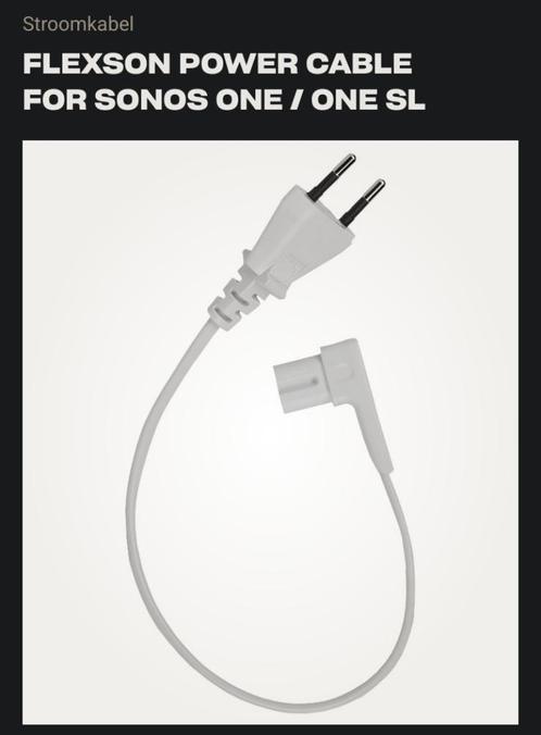 Stroomkabel voor Sonos 3 Power Cable for Sonos One / One SL, Audio, Tv en Foto, Luidsprekers, Nieuw, Overige typen, Minder dan 60 watt