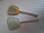 Mooie Vintage Kapset: Handspiegel en borstel, Ophalen of Verzenden