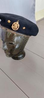Baret   zie fotos, Verzamelen, Ophalen of Verzenden, Landmacht, Nederland, Helm of Baret