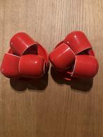 Rode ASA Espresso Kopjes, Verzenden, Keramiek, Nieuw, Effen