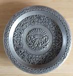 tinnen schalen djokja tin relief vogels, volgnr 33, Ophalen of Verzenden
