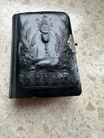 Antiek Celluloid Bijbeltje 19e Eeuw, Antiek en Kunst, Antiek | Boeken en Bijbels, Ophalen of Verzenden
