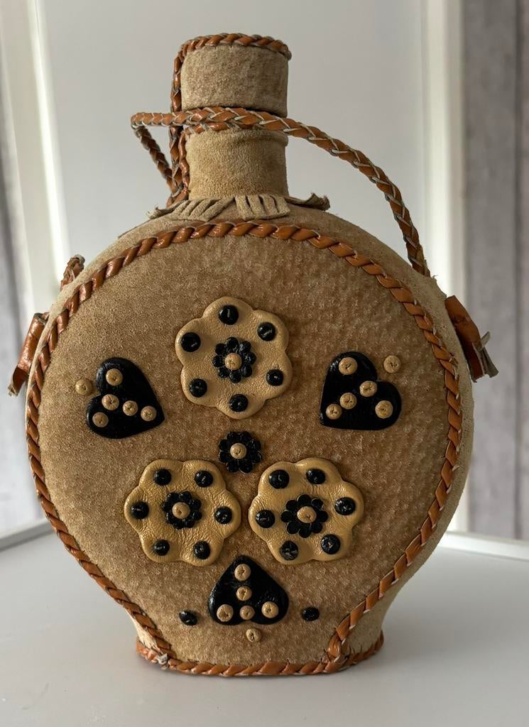 Heupfles vintage, Ophalen, Gebruikt