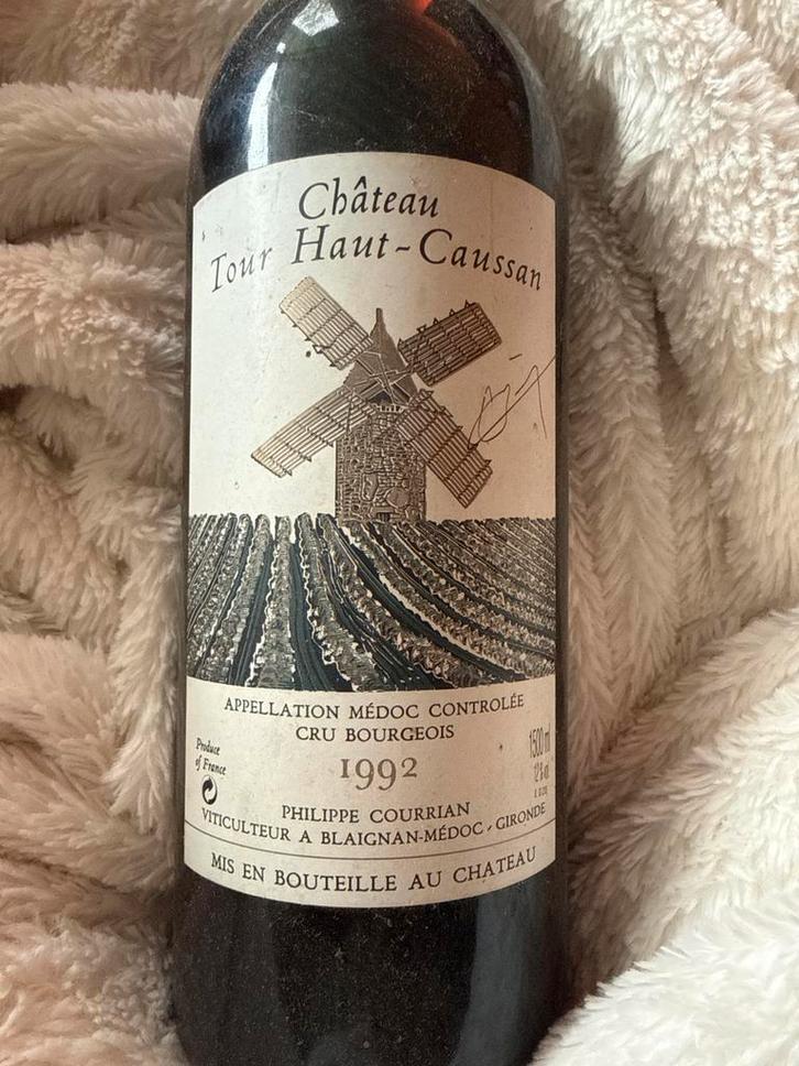 Château Tour Haut-Caussan 1992 - Médoc, Verzamelen, Wijnen, Nieuw, Rode wijn, Frankrijk, Vol, Ophalen