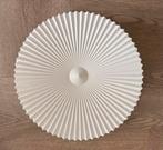 Erco Philips Plissé Plafondlamp, Huis en Inrichting, Lampen | Lampenkappen, Ophalen, Gebruikt, Wit, Rond