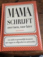 Mama Schrijft - Over Toen, Voor Later, Ophalen, Zo goed als nieuw, Overige