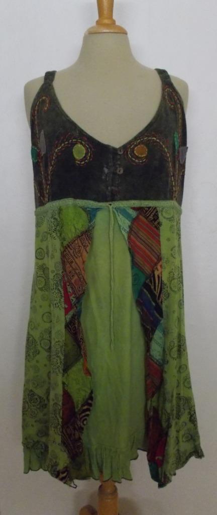Hippy print jurkje/tuniek van Wicked Dragon! XL, Kleding | Dames, Blouses en Tunieken, Zo goed als nieuw, Maat 46/48 (XL) of groter