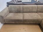 Hoekbank - Microvezel, Huis en Inrichting, Banken | Bankstellen, 8912 BA, Zo goed als nieuw, Info@homefriesland.nl, 150 cm of meer