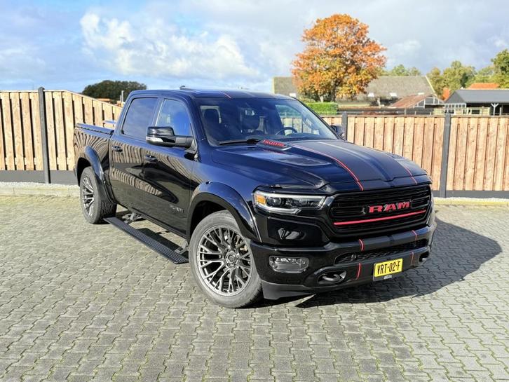 DODGE RAM 1500 LIMITED 5.7 V8 HEMI WIDE BODY 22" FEUL VOLL, Auto's, Dodge, Bedrijf, Lease, RAM 1500, ABS, Achteruitrijcamera, Adaptive Cruise Control