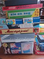 15 Spellen en 4 kinderpuzzels, Hobby en Vrije tijd, Gezelschapsspellen | Bordspellen, Ophalen of Verzenden, Gebruikt