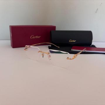 Cartier - Panthere - Doorzichtige Glazen + Toebehoren beschikbaar voor biedingen
