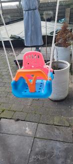Plastic schommel voor de kleintjes, Kinderen en Baby's, Speelgoed | Buiten | Speeltoestellen, Ophalen, Zo goed als nieuw, Schommel