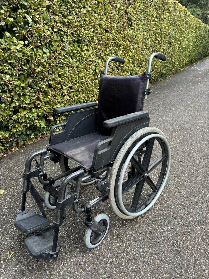 Rolstoel Quickie opvouwbaar luchtbanden, Diversen, Rolstoelen, Gebruikt, Duwrolstoel, Inklapbaar, Ophalen