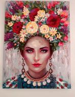 Bloemenschilderij, Ophalen of Verzenden