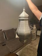 Oosterse lamp zilver/brons, Huis en Inrichting, Lampen | Hanglampen, Ophalen, Zo goed als nieuw, Minder dan 50 cm
