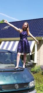 Prachtige jurk voor bruiloft of gala!, Blauw, La sense, Ophalen of Verzenden, Zo goed als nieuw