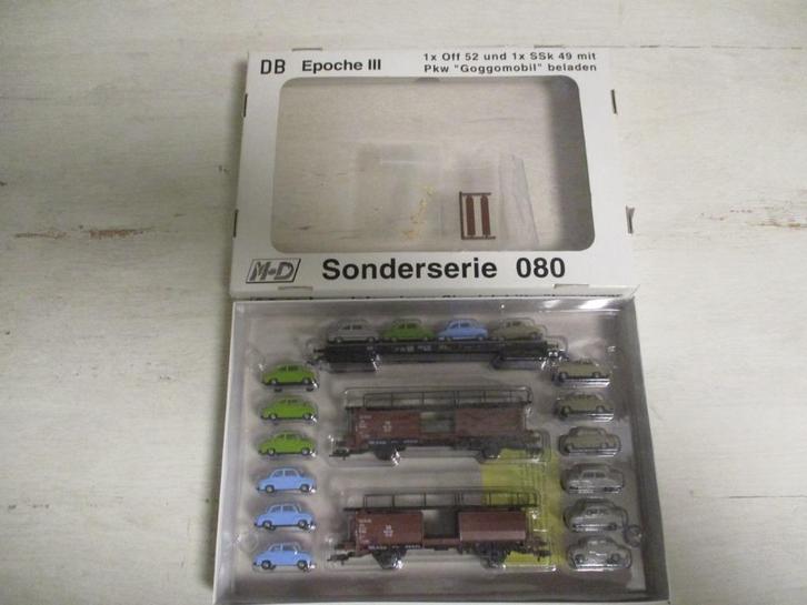 M + D Sonderserie 080 DB HO, Hobby en Vrije tijd, Modeltreinen | H0, Nieuw, Wagon, Gelijkstroom, Overige merken, Ophalen