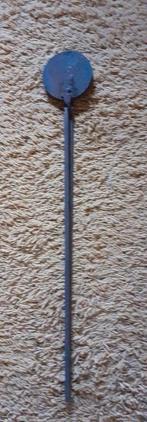 Oud Belgisch Gietijzeren Wafelijzer - 68cm, Antiek en Kunst, Ophalen of Verzenden