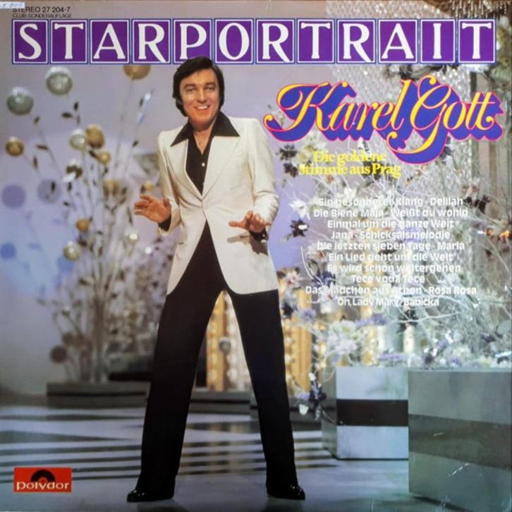 LP Karel Gott – Starportrait – Sonderauflage – zeer mooi, Cd's en Dvd's, Vinyl | Overige Vinyl, Zo goed als nieuw, 12 inch, Ophalen of Verzenden