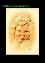👧👧Pax Steen: serie kinderhoofd (3), Ophalen of Verzenden, 1940 tot 1960, Ongelopen, Sterren en Beroemdheden